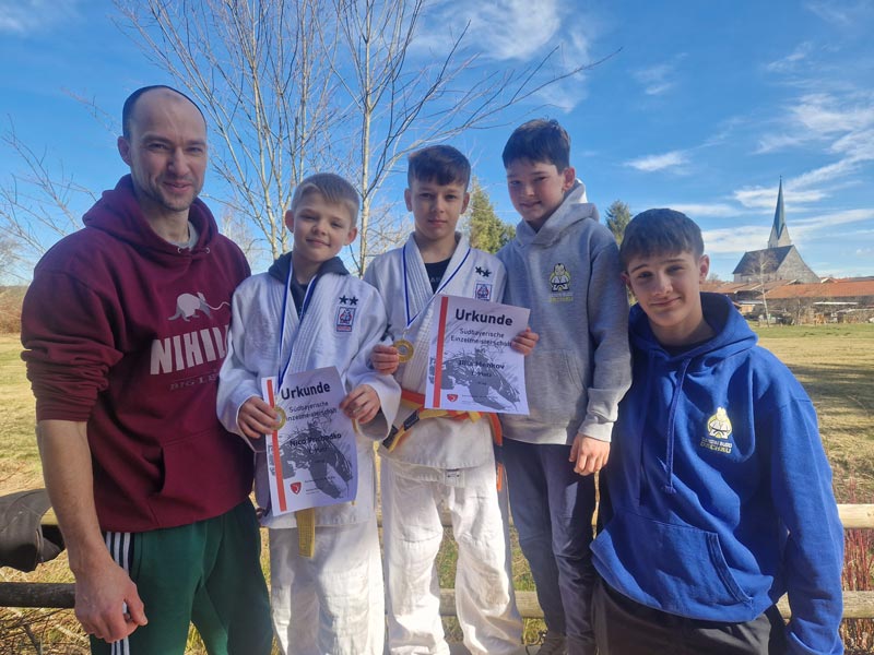 Judo – 2x Südbayerische Meister – Gündinger Judoka trumpfen auf
